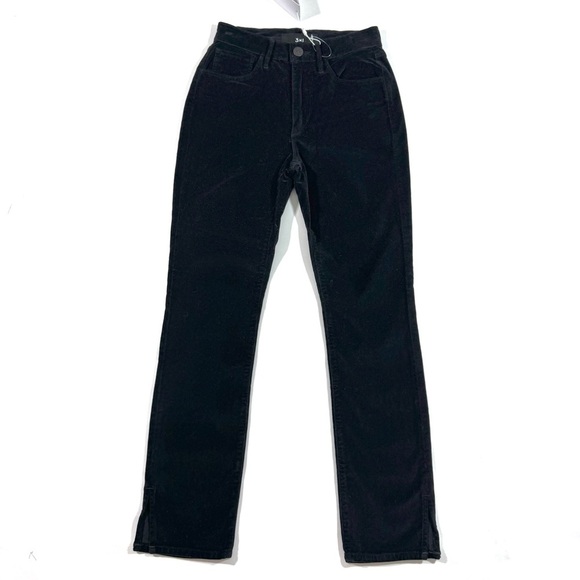New 3x1 Three By One Higher Ground Velvet Pants Mini Split Leg - Picture 2 of 10